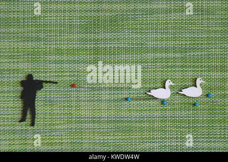 Untitled Goose Game Top Gun Inspired Cross Stitch Pattern 