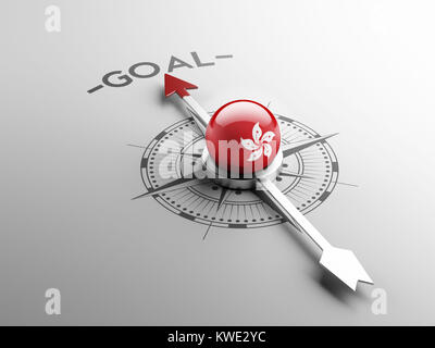 Hong Kong High Resolution Goal Concept Stock Photo