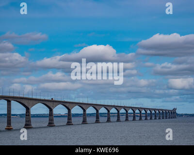 Confederation Bridge, Cape Jourimain, New Brunswick, Canada. Stock Photo