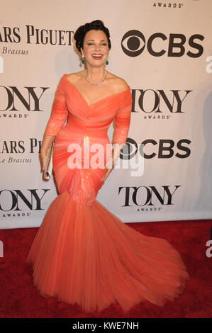 NEW YORK, NY - JUNE 08: Fran Drescher attends American Theatre Wing's 68th Annual Tony Awards at Radio City Music Hall on June 8, 2014 in New York City.  People: Fran Drescher Stock Photo