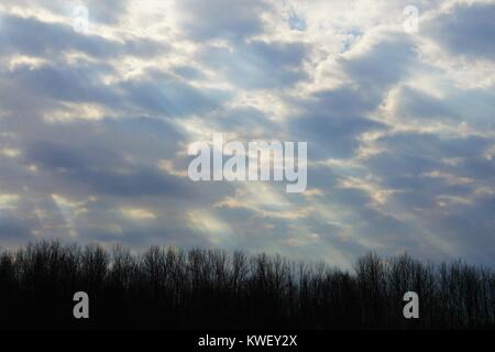 The Heavens Declare the Glory of God Stock Photo