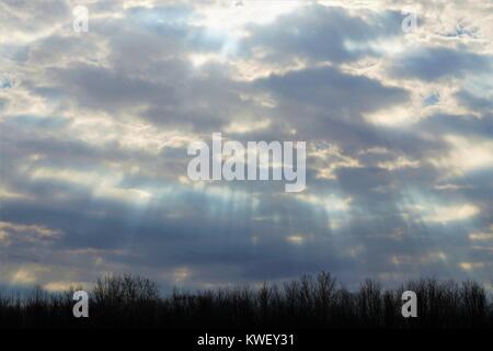 The Heavens Declare the Glory of God Stock Photo