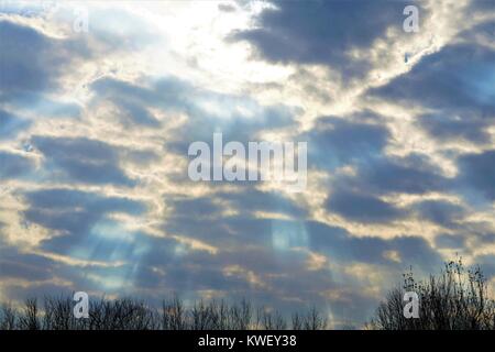 The Heavens Declare the Glory of God Stock Photo