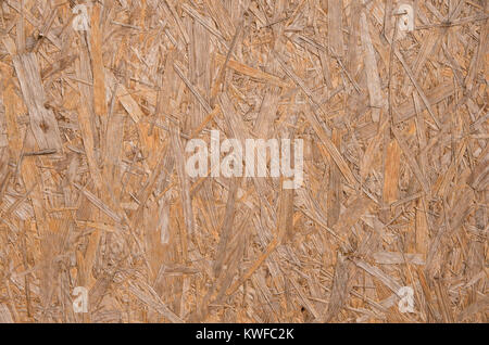 close-up of a brown pressed wood texture background Stock Photo