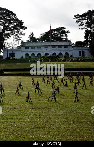 BAGUIO CITY, PHILIPPINES, DECEMBER 14, 2017, Baguio City Sightseeing, the summer Capital of Philippines Stock Photo