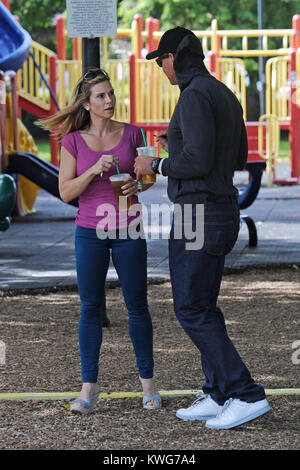 MIAMI, FL - NOVEMBER 6:  NY Yankees 3rd Baseman Alex Rodriquez, with ex wife Cynthia Scurtis (m. 2-Nov-2002, filed for div. 2008, two daughters) and daughters Ella Alexander (b. 21-Apr-2008) and Natasha Alexander (b. 18-Nov-2004) are sighted spending the day together at a Miami park.  This is the first time that Arod has been see with his ex wife Cynthia in over three years.  Alexander Emmanuel 'Alex' Rodriguez (born July 27, 1975) is an American professional baseball third baseman with the New York Yankees of Major League Baseball. Known popularly by his nickname A-Rod, he previously played s Stock Photo