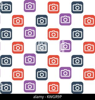 Camera icon,Vector Background. Stock Vector