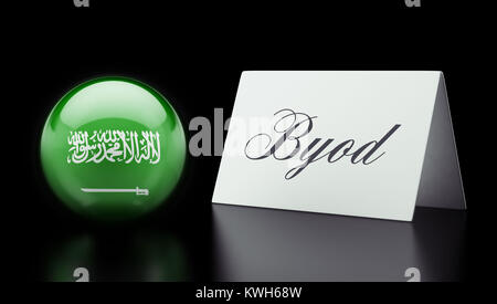 Saudi Arabia High Resolution Byod Concept Stock Photo