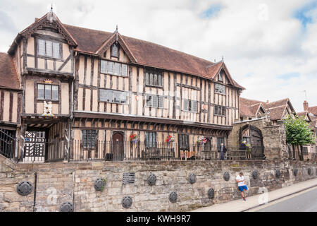 Lord Leycester Hospital, Warwick, Warwickshire, England, GB, UK Stock Photo