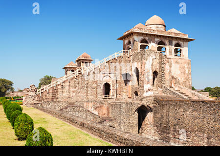 Jahaz Mahal (Ship Palace) in Mandu, Madhya Pradesh, India Stock Photo