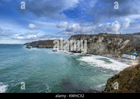 St Agnes in Cornwall Stock Photo