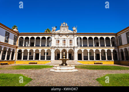 The University of Evora, the second oldest in Portugal, was founded in the 16th century by Cardinal Infante Dom Henrique it was delivered to the Socie Stock Photo