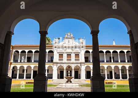 The University of Evora, the second oldest in Portugal, was founded in the 16th century by Cardinal Infante Dom Henrique it was delivered to the Socie Stock Photo