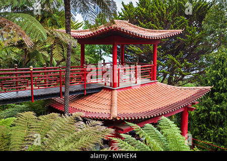 Monte Palace Tropican Garden in Funchal, Madeira island, Portugal Stock Photo