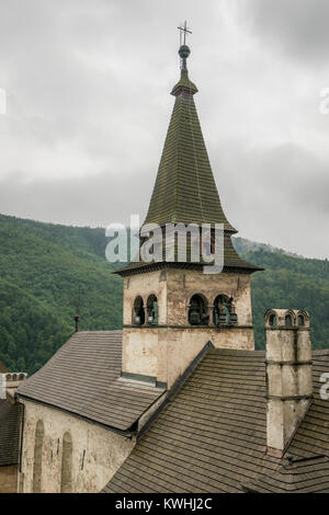 Tower within Orava castle Stock Photo