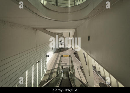 Reggio Emilia AV Mediopadana railway station Stock Photo