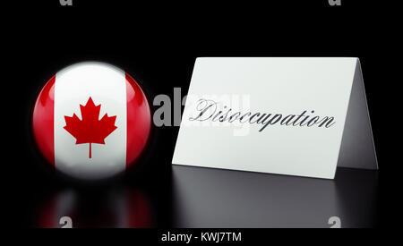 Canada High Resolution Disoccupation Concept Stock Photo