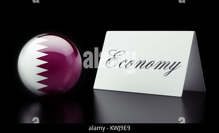 Qatar High Resolution Economy Concept Stock Photo