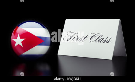 Cuba High Resolution First Class Concept Stock Photo