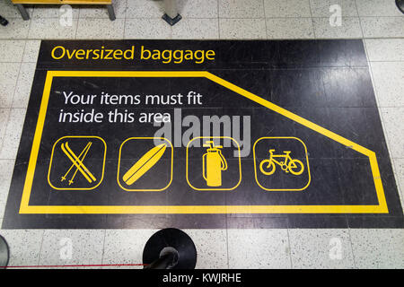 swoop baggage size