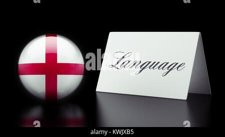 England High Resolution Language Concept Stock Photo