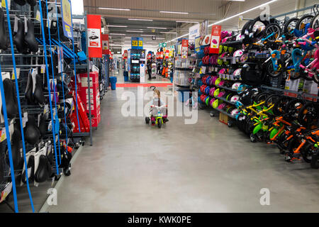 Inside An Australian Decathlon Store's Bicycle Department - The