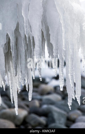 Close-up of melting ice; Antarctica landscape Stock Photo