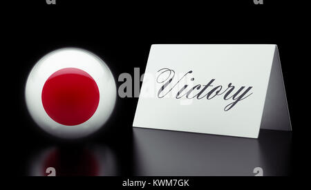 Japan High Resolution Victory Concept Stock Photo - Alamy