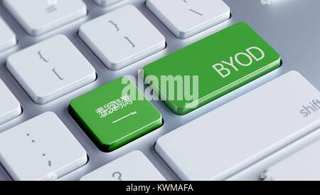 Saudi Arabia High Resolution Byod Concept Stock Photo