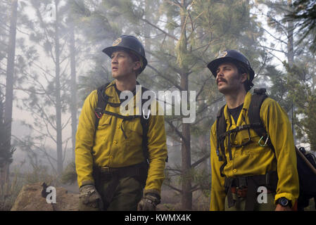 Only the Brave is a 2017 American biographical action drama film directed by Joseph Kosinski and written by Ken Nolan and Eric Warren Singer, based on the GQ article 'No Exit' by Sean Flynn.  This photograph is for editorial use only and is the copyright of the film company and/or the photographer assigned by the film or production company and can only be reproduced by publications in conjunction with the promotion of the above Film. A Mandatory Credit to the film company is required. The Photographer should also be credited when known. Stock Photo