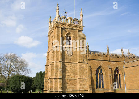 St. Peter's Church, Kineton, Warwickshire, England, UK Stock Photo