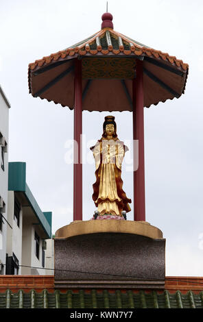 Chinese Temple at Geylang in Singapore Stock Photo