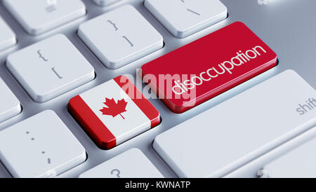 Canada High Resolution Disoccupation Concept Stock Photo