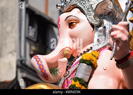 Ganesh Festival India, Lord Ganesha Stock Photo