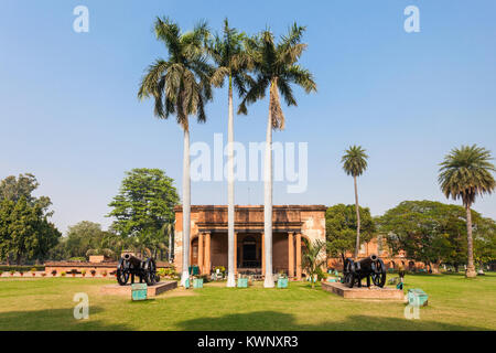 Museum at the British Residency complex in Lucknow, India Stock Photo