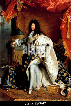 Louis XIV of France Louis XIV (5 September 1638 – 1 September 1715), reigned as King of France from 1643 until 1715 Stock Photo