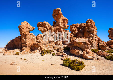 Valley Of The Rocks (Valle De Las Rocas) in Bolivia Stock Photo