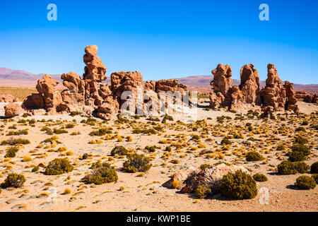 Valley Of The Rocks (Valle De Las Rocas) in Bolivia Stock Photo