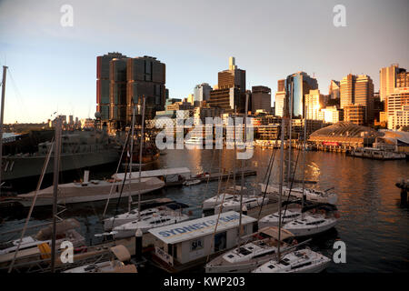 king street wharf darling harbour sydney new south wales australia Stock Photo