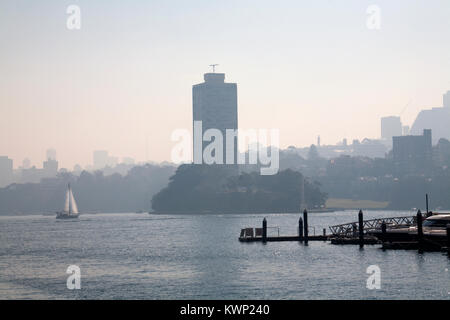 wharves walsh bay sydney harbour new south wales australia Stock Photo