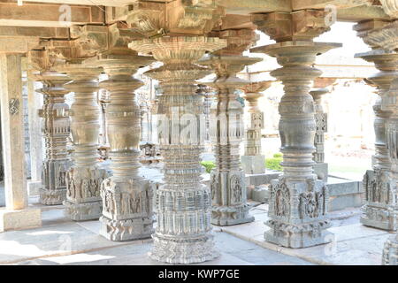 Mahadeva temple, Itangi, Karnataka, India Stock Photo