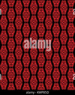 Abstract traditional asian pattern for background, fabric and textile, in vector. Stock Vector