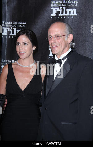 SANTA BARBARA, CA - OCTOBER 13:  Christopher Lloyd attends Santa Barbara International Film Festival's 6th annual Kirk Douglas Award for Excellence in Film gala at The Four Seasons Biltmore on October 13, 2011 in Santa Barbara, California.   People:  Christopher Lloyd Stock Photo