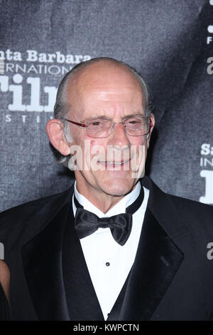 SANTA BARBARA, CA - OCTOBER 13:  Christopher Lloyd attends Santa Barbara International Film Festival's 6th annual Kirk Douglas Award for Excellence in Film gala at The Four Seasons Biltmore on October 13, 2011 in Santa Barbara, California.   People:  Christopher Lloyd Stock Photo