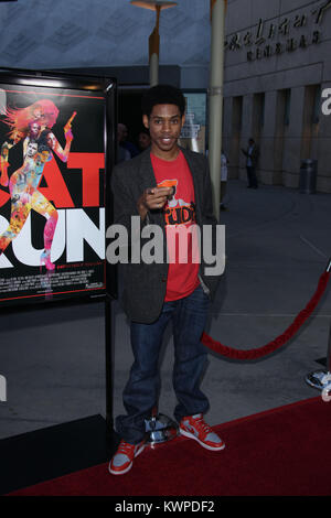 HOLLYWOOD, CA - MARCH 29: Alphonso McAuley at LLeju Productions' 'Cat Run' Premiere And After Party at ArcLight Cinemas on March 29, 2011 in Hollywood, California.   People:  Alphonso McAuley Stock Photo