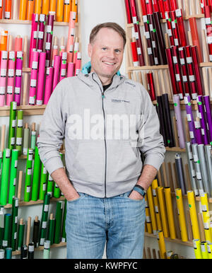 John Burke, CEO of TREK Bicycles Stock Photo