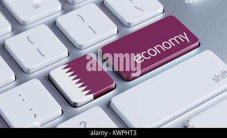 Qatar High Resolution Economy Concept Stock Photo