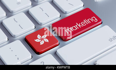 Hong Kong High Resolution Marketing Concept Stock Photo