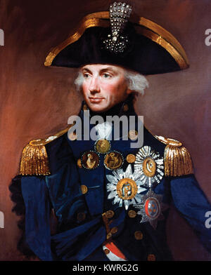 Rear-Admiral Sir Horatio Nelson, 1758–1805 Stock Photo