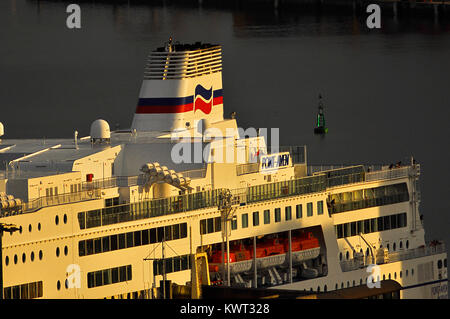 Pont-Aven Brittany Ferries at Santander Stock Photo